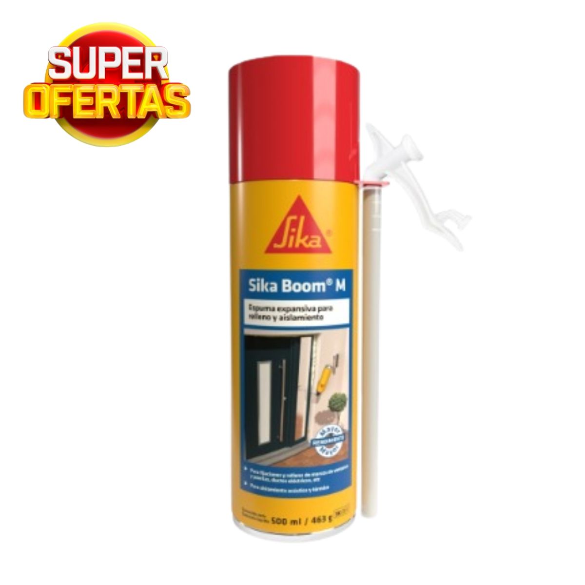 SIKA - Espuma Expansiva para Relleno Sika Boom M x 500 ml