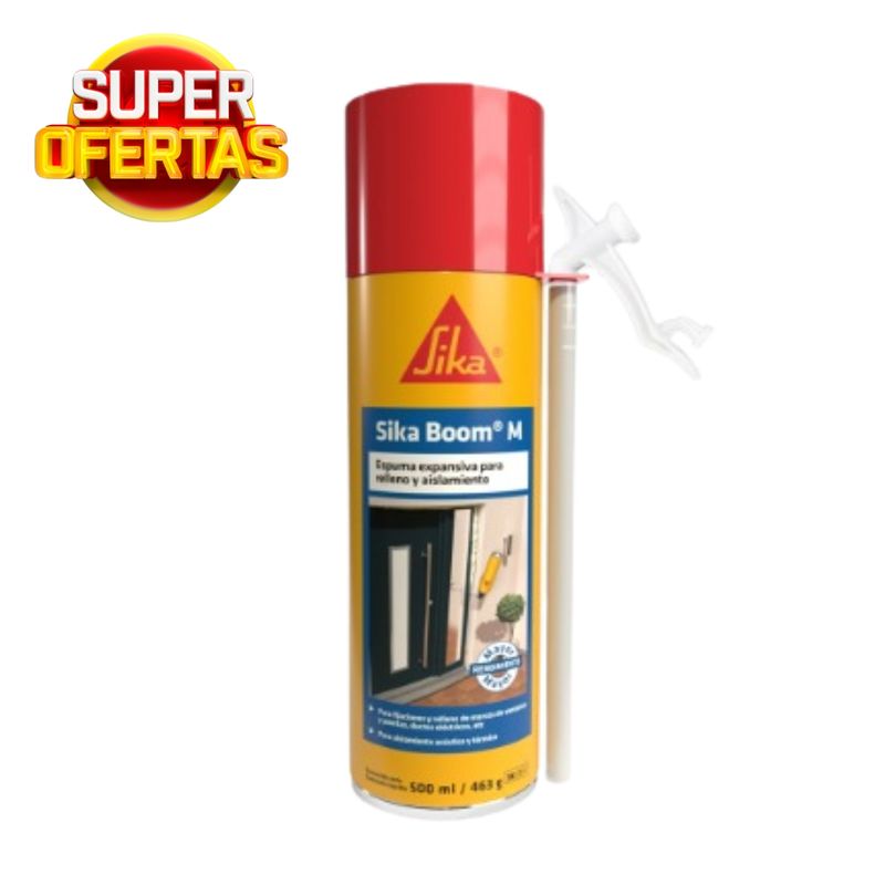SIKA - Espuma Expansiva para Relleno Sika Boom M x 500 ml