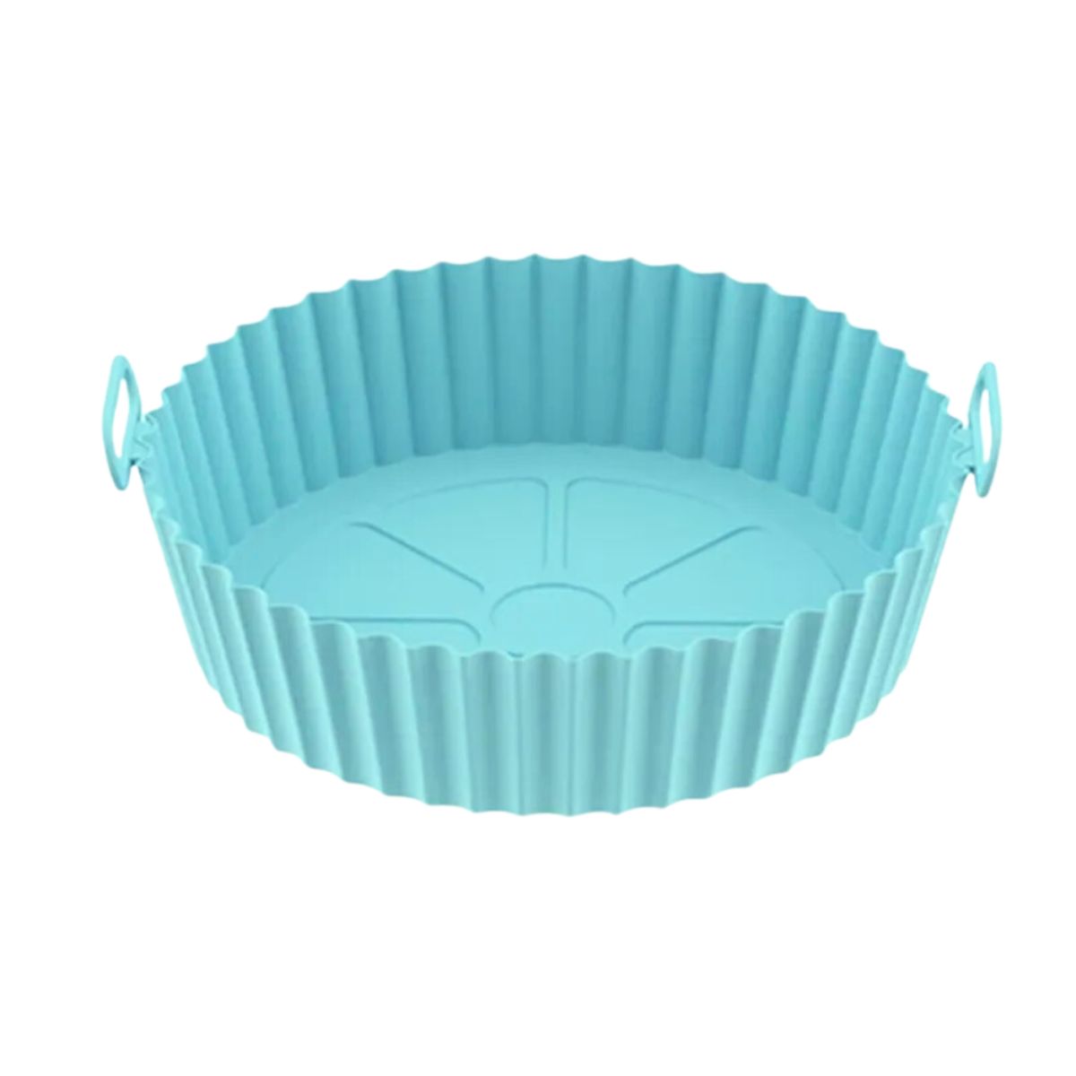 GENERICO - Molde Freidora Aire Silicona Reutilizable Antiadherente Verde agua