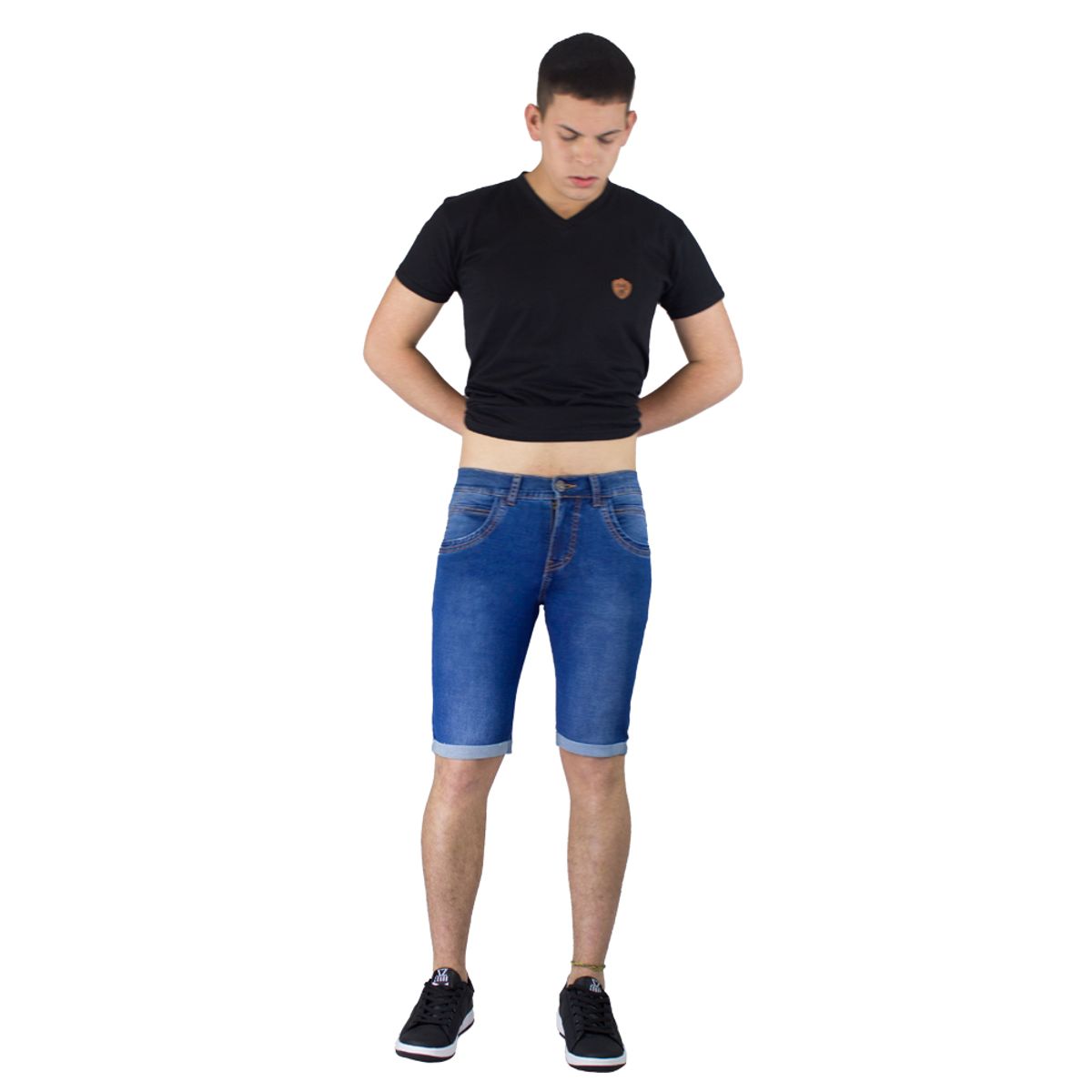 ZOHAR - BERMUDA PARA HOMBRE -GALITO- SNAAX DENIM
