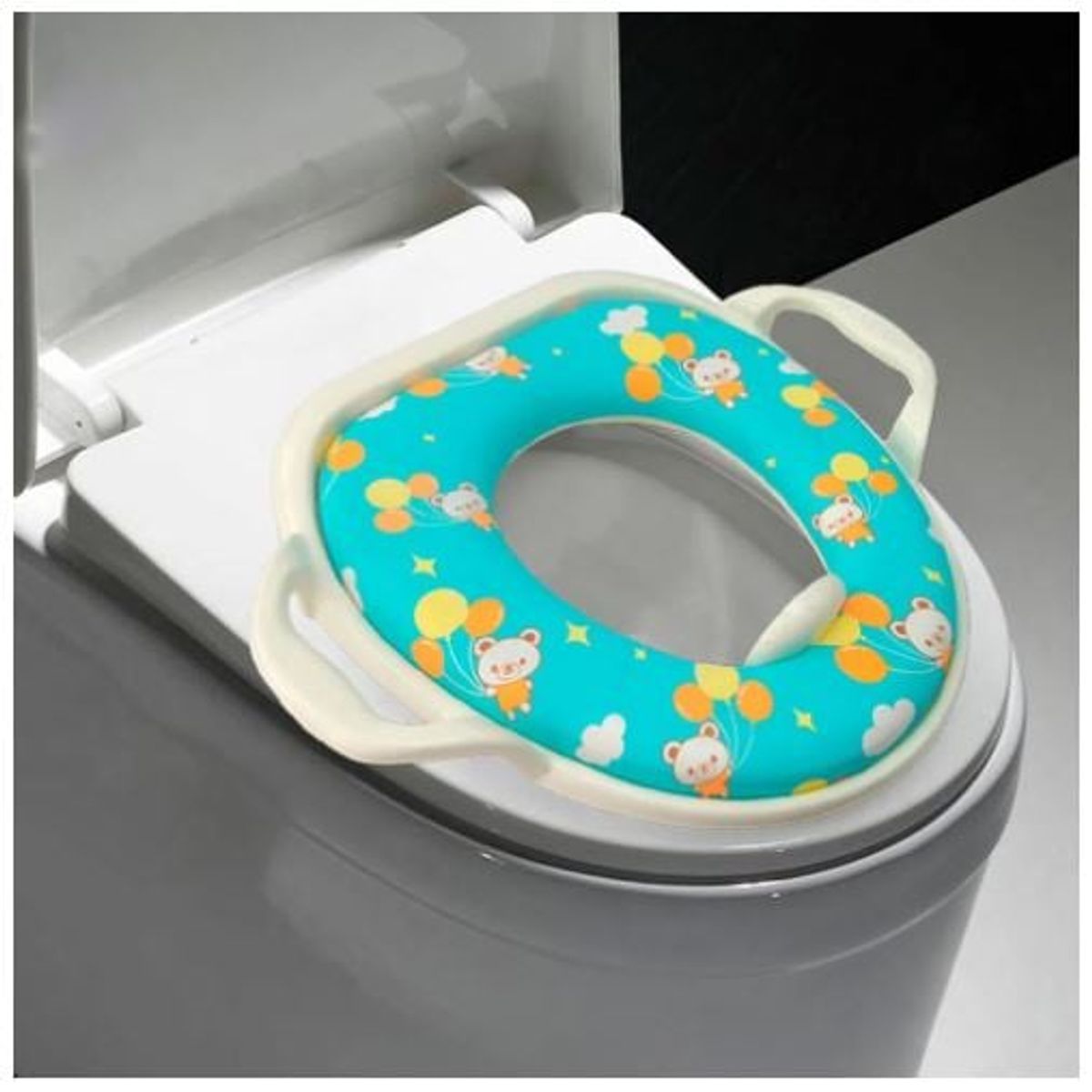 GENERICO - Asiento Inodoro para Niños - Adaptador Baño infantil con Asa