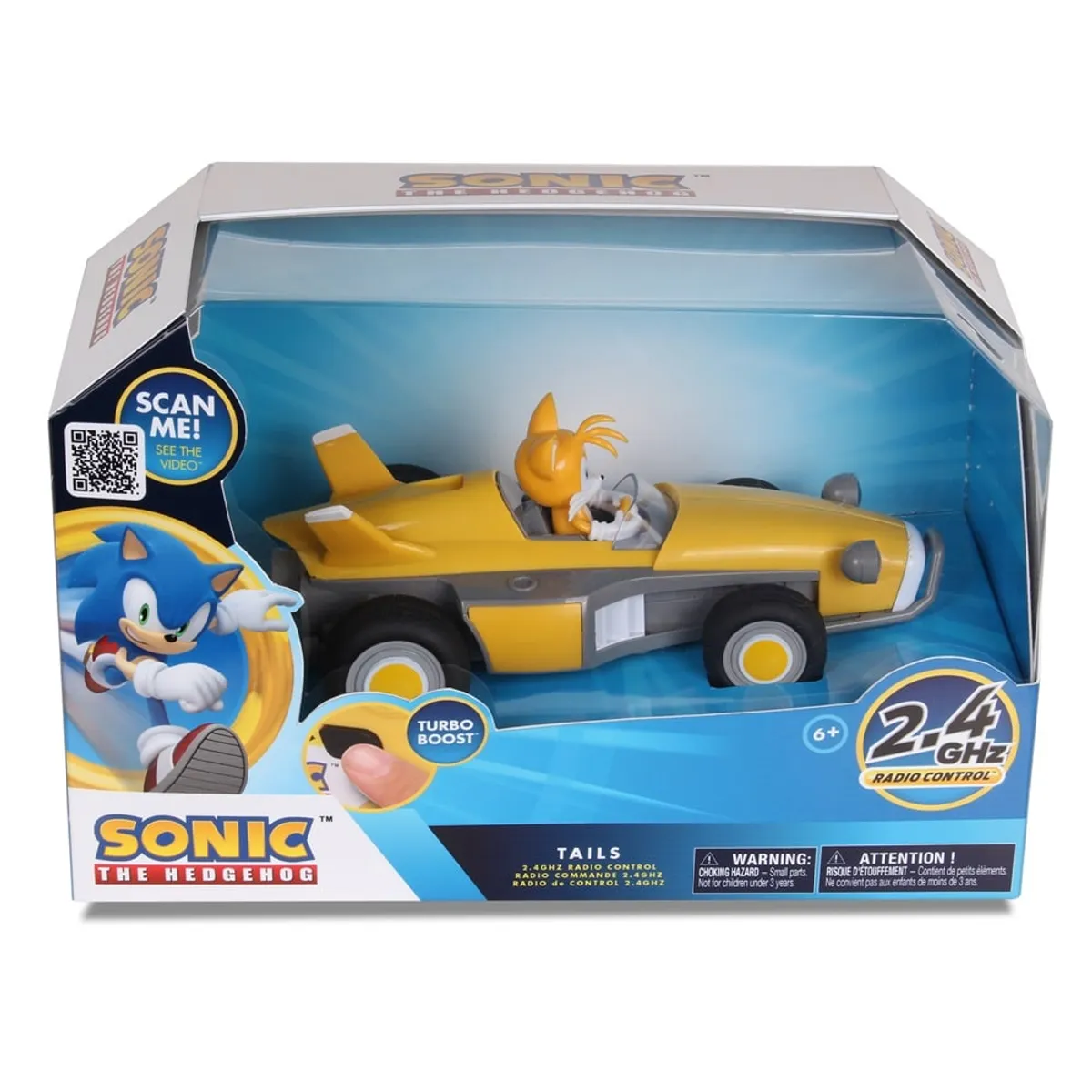 SONIC - Sonic All Stars Racing - Tails en Carro a Control