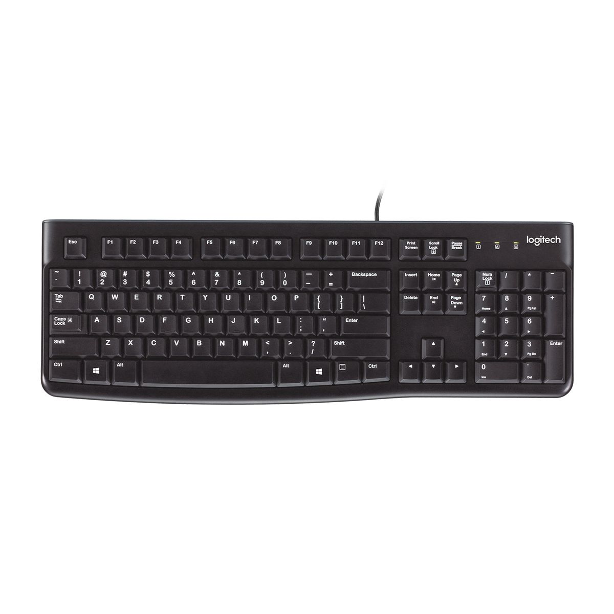 LOGITECH - LOGITECH TECLADO ALAMBRICO K120 USB ESPAÑOL NEGRO