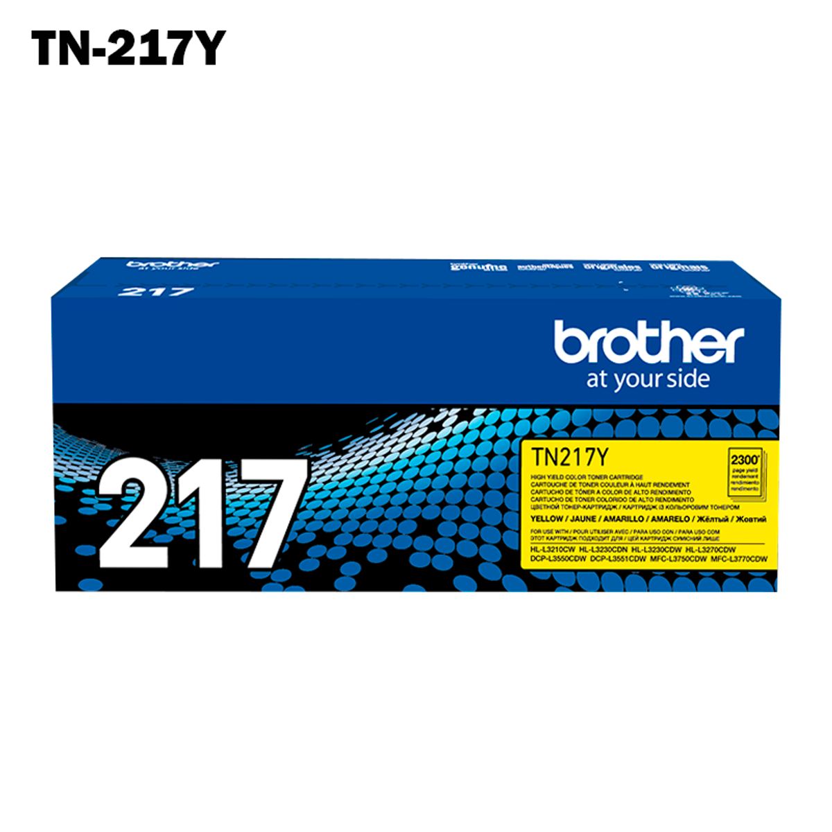 BROTHER - Toner Brother TN-217 Yellow para DCP-L3551CDW HL-L3270CDW TN217Y