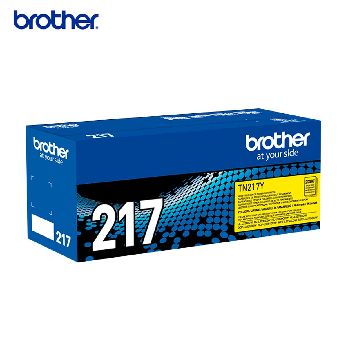 BROTHER - Toner Brother TN-217 Yellow para DCP-L3551CDW HL-L3270CDW TN217Y