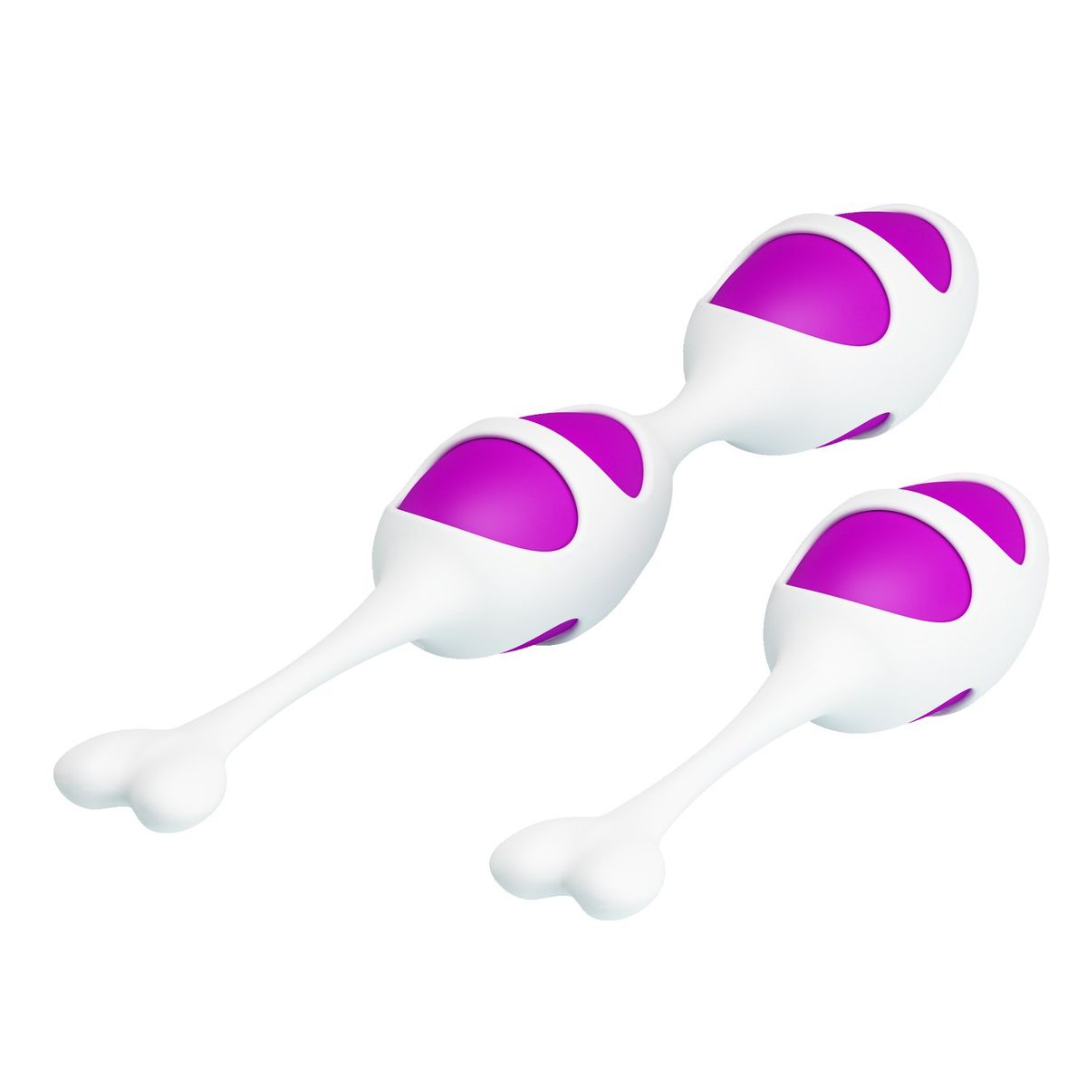 PRETTY LOVE - Bolas Kegel de Silicona Premium con Estimulador Ejercicios Pélvicos