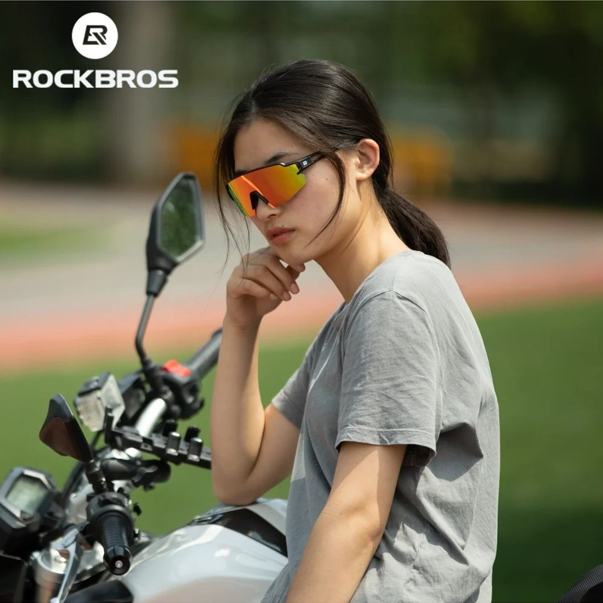 ROCKBROS - Lentes Ciclismo ROCKBROS 10171 Polarizados Protección UV400