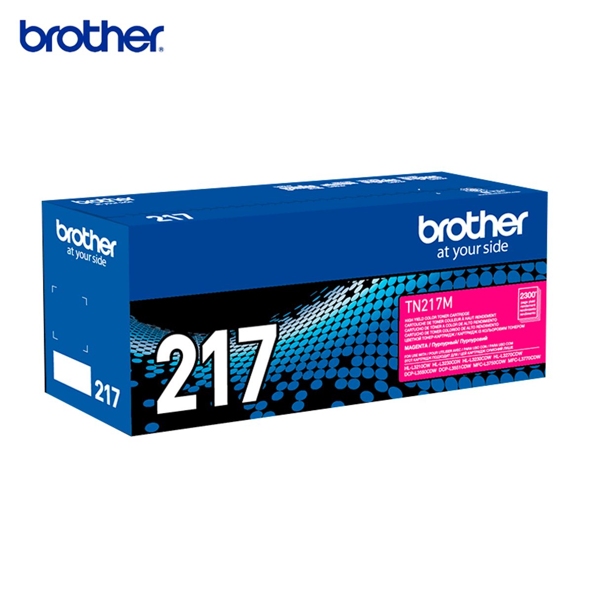 BROTHER - Toner Brother TN-217 Magenta para DCP-L3551CDW  HL-L3270CDW TN217M
