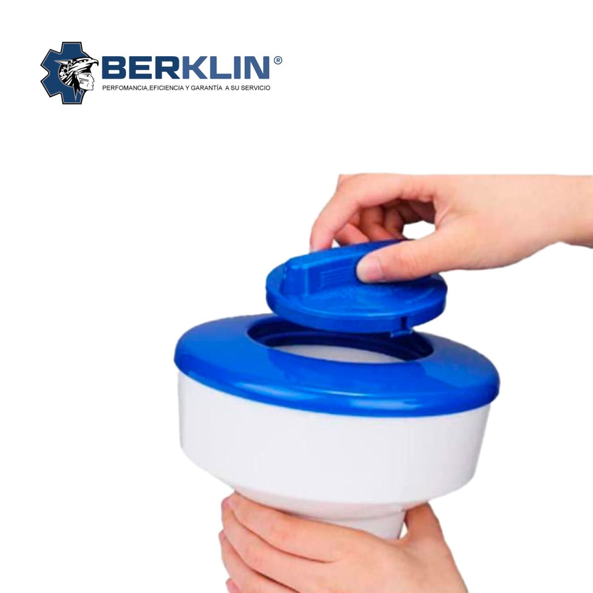 BERKLIN - CLORINADOR TIPO OVNI FLOTANTE