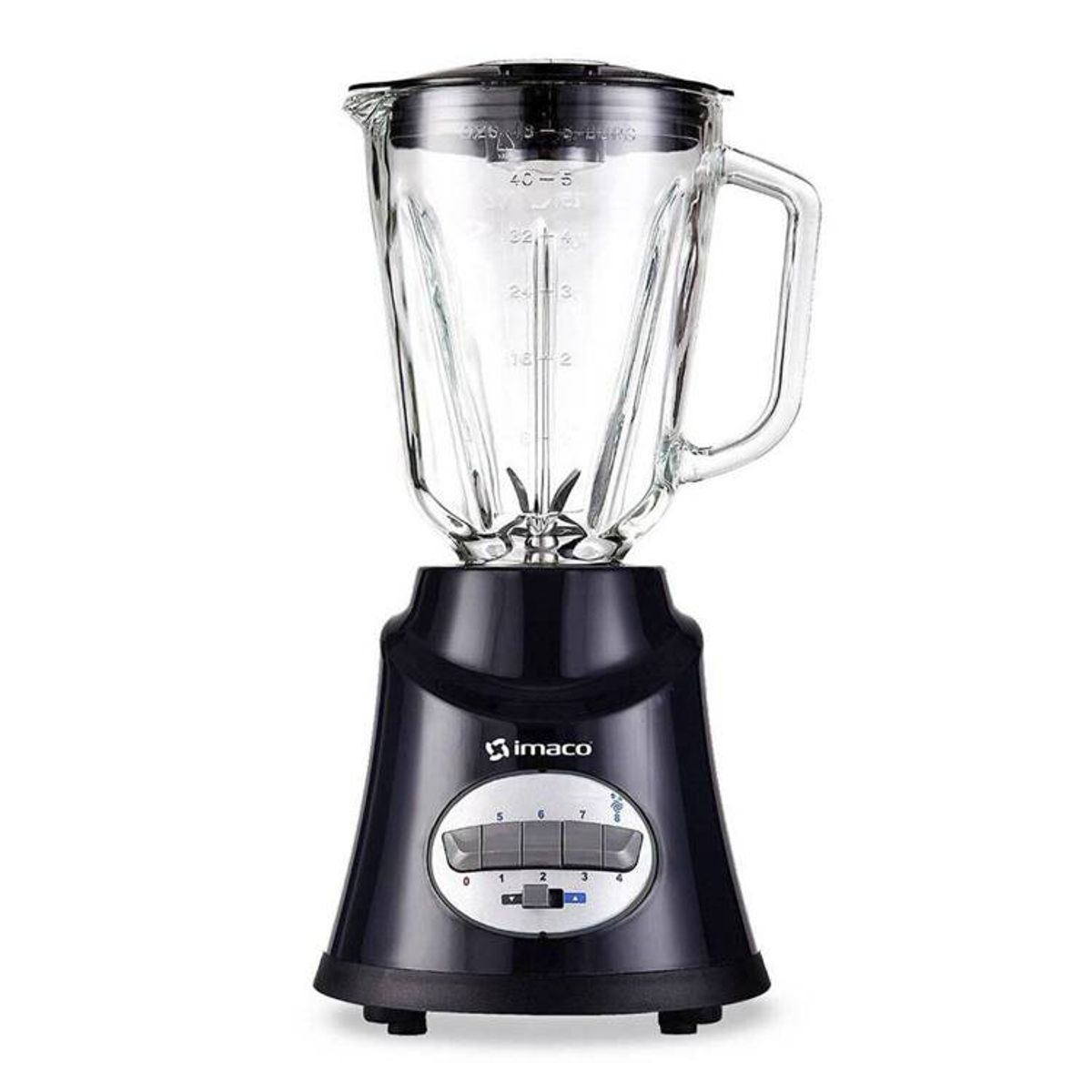 IMACO - Licuadora Imaco 8 Velocidades BL8155N 500W Negro