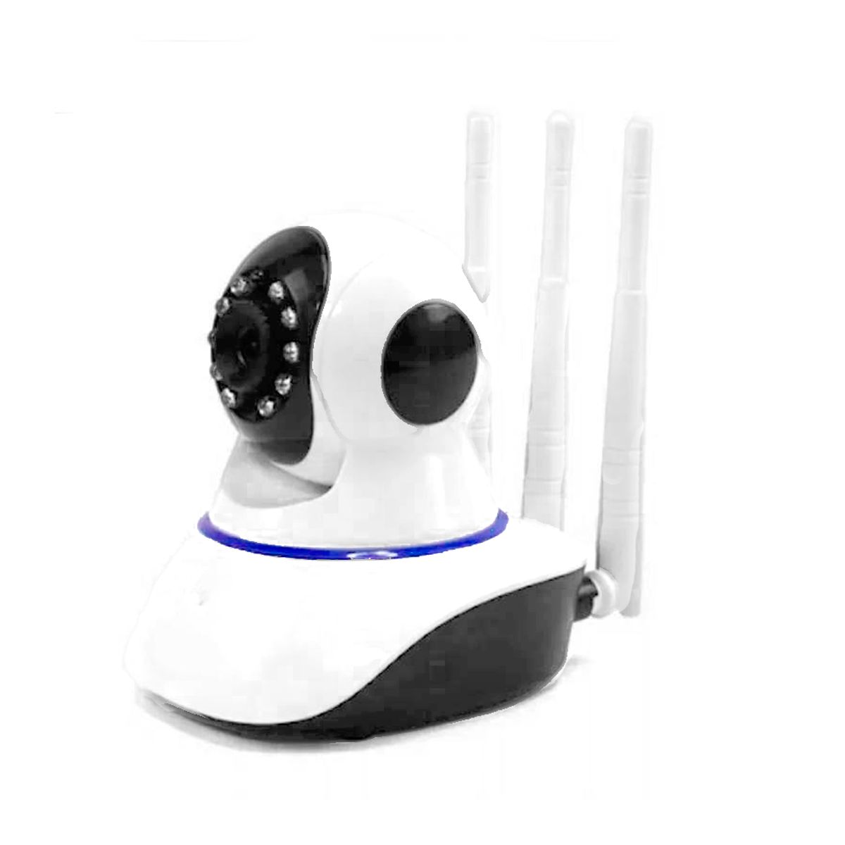GENERICO - Camara IP Robótica 360 Seguridad 3 Antenas Hd Con Wifi Vision Nocturna