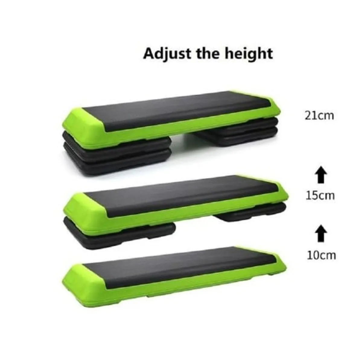 GENERICO - Step Profesional 110 cm Regulable Antideslizante 3 Niveles