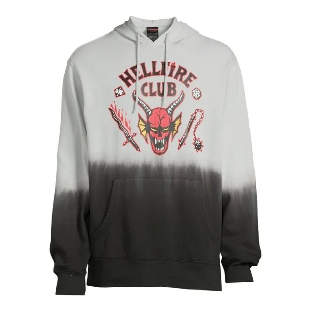 GENERICO - Sueter para Hombres Stranger Things Hellfire Club con Capucha
