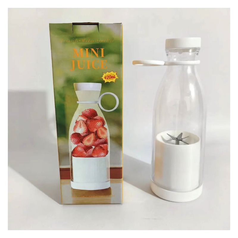 GENERICO - Licuadora Portátil Recargable Tipo Botella Fresh Juice