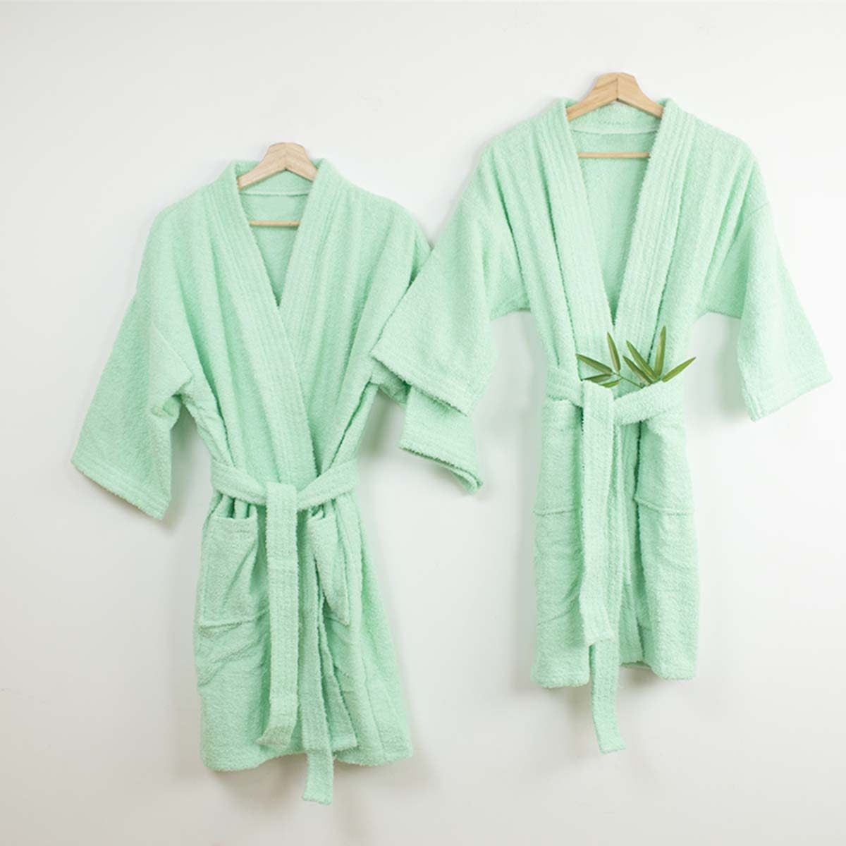 GENERICO - Salida de baño Niños - Talla 8 - Verde Agua