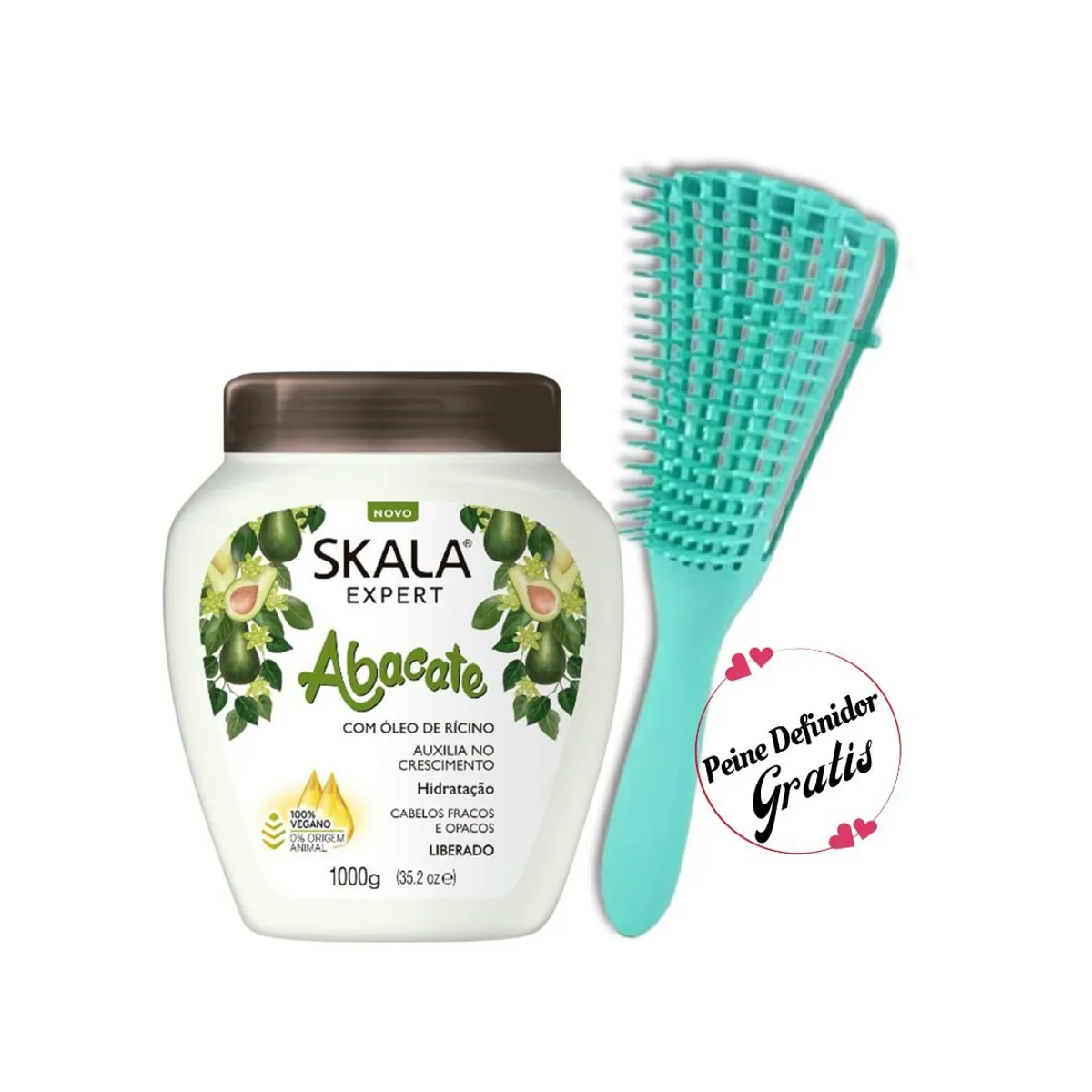 SKALA - Mascarilla Capilar 2En1 Abacate Skala Cabello Quebradizo Kg