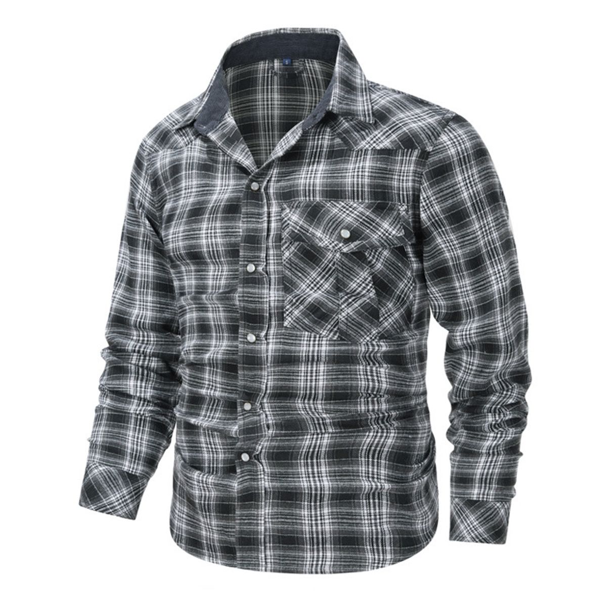 BLWOENS - Chaquetas para hombres 3266-Gris