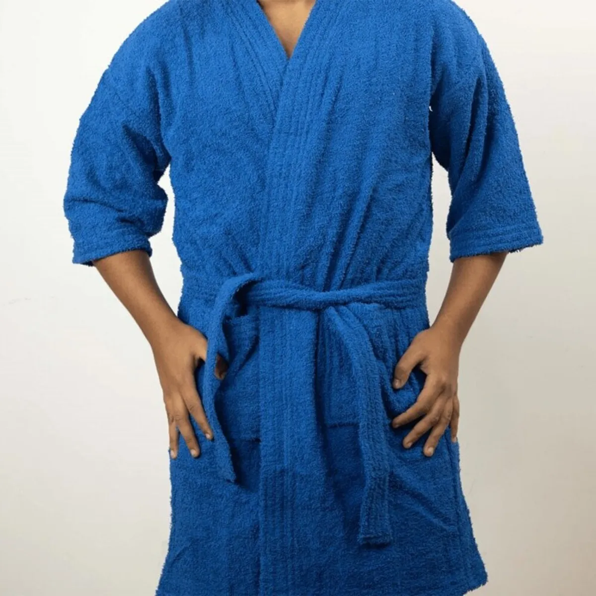 GENERICO - Salida de baño Niños - Talla 12 - Azulino