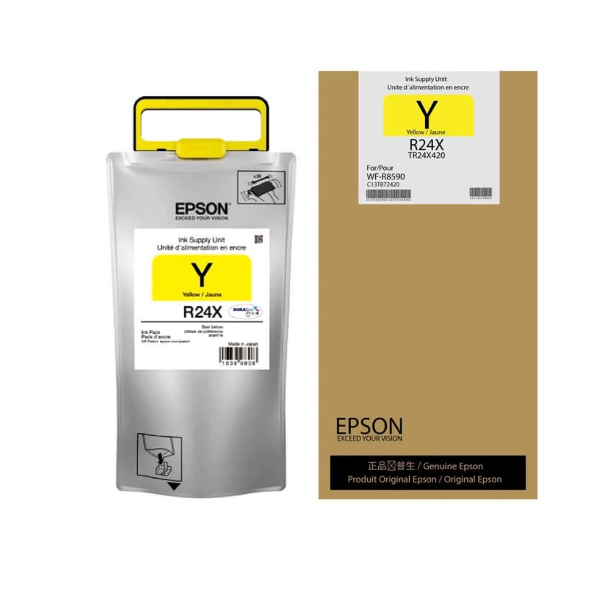 EPSON - Tinta Epson R24X Amarillo TR24X420 - 735ml