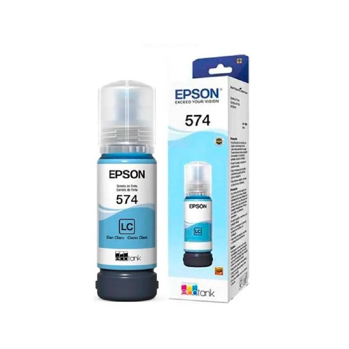EPSON - Tinta Epson 574 Cian Claro T574520 - 65ml