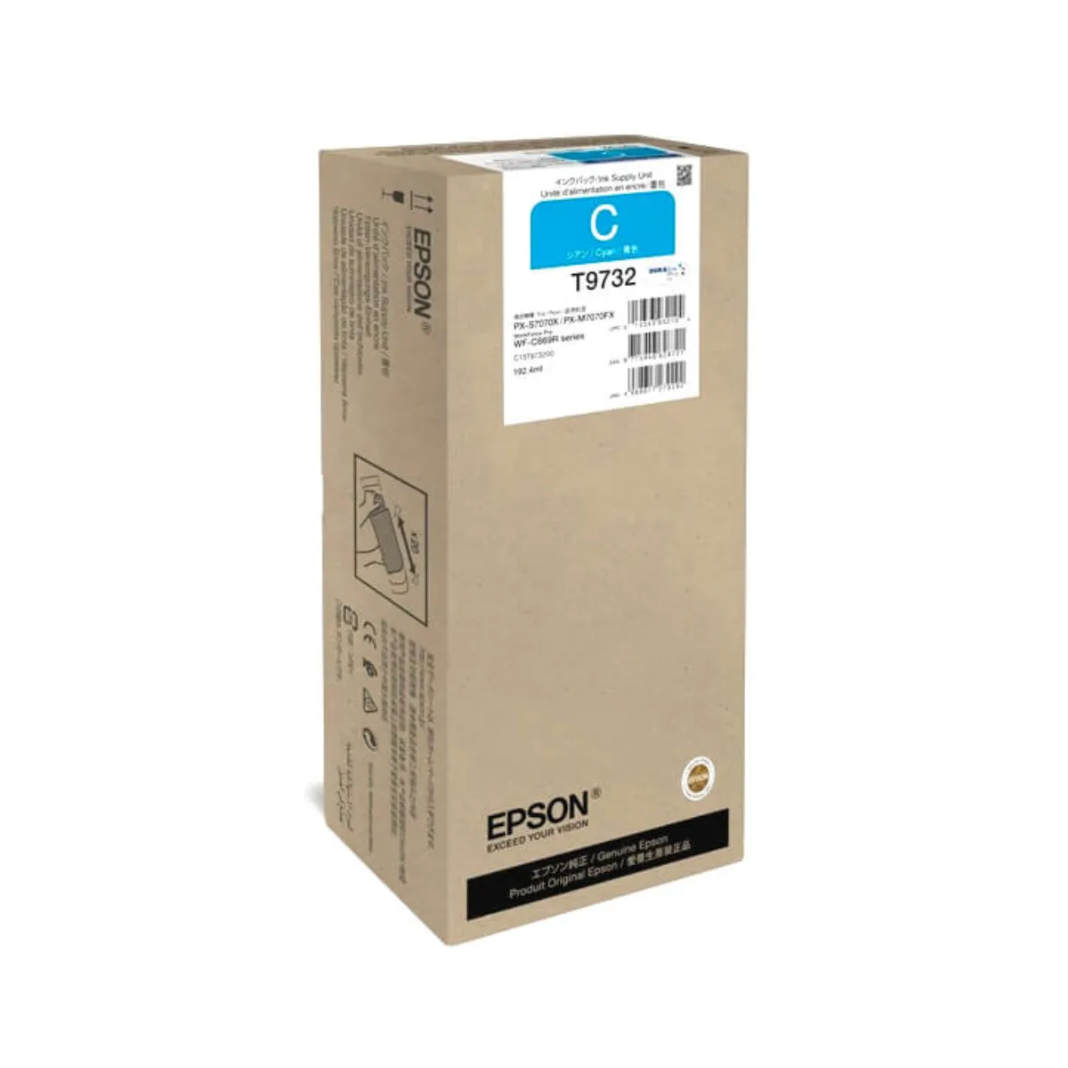 EPSON - Tinta Epson T9732 Cian T973220 - 1924ml