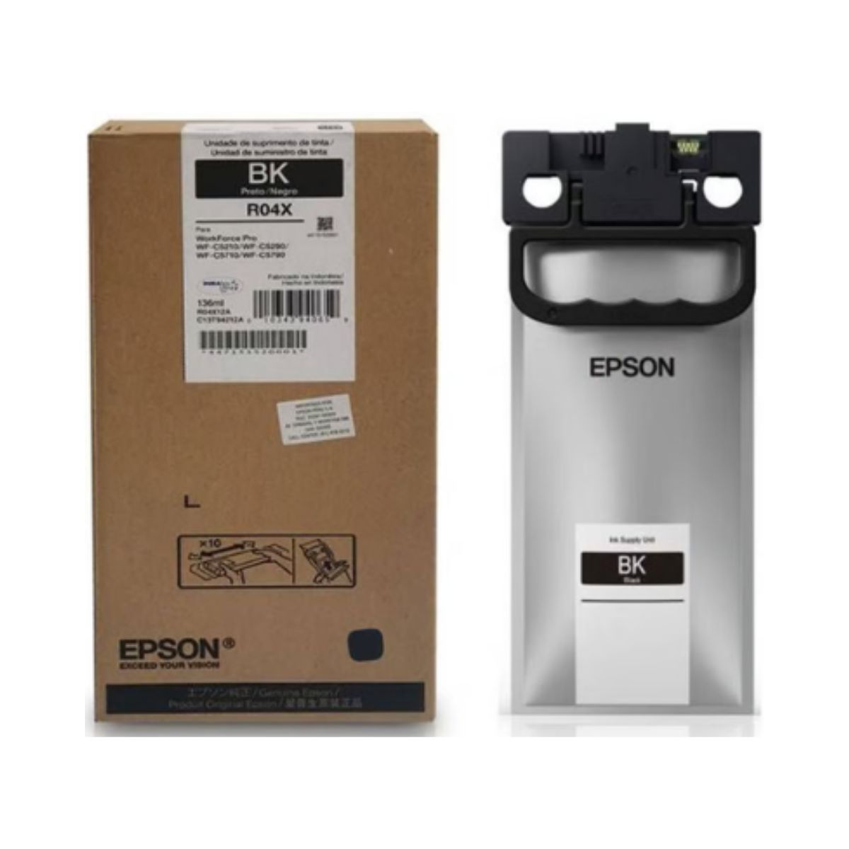 EPSON - Tinta Epson R04X Negro T942120 - 136ml