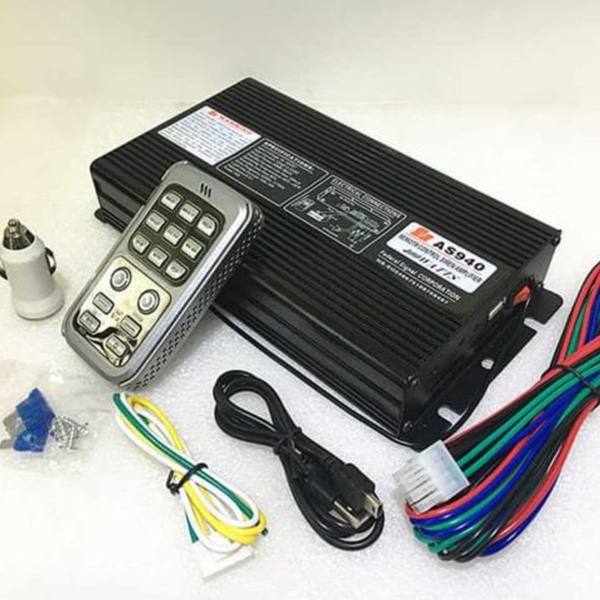 SMALLHD - Sirena  Profecional Federal Inalambrica Bluetooh 200w