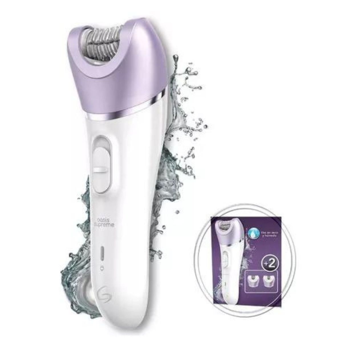 GAMA - Depiladora Gama 0203 Inalámbrica Oasis Look