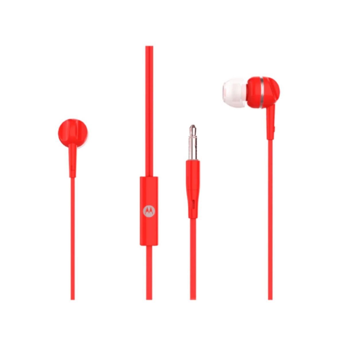 MOTOROLA - Auriculares Motorola In-ear Earbuds 105 Con Microfono Color - Rojo