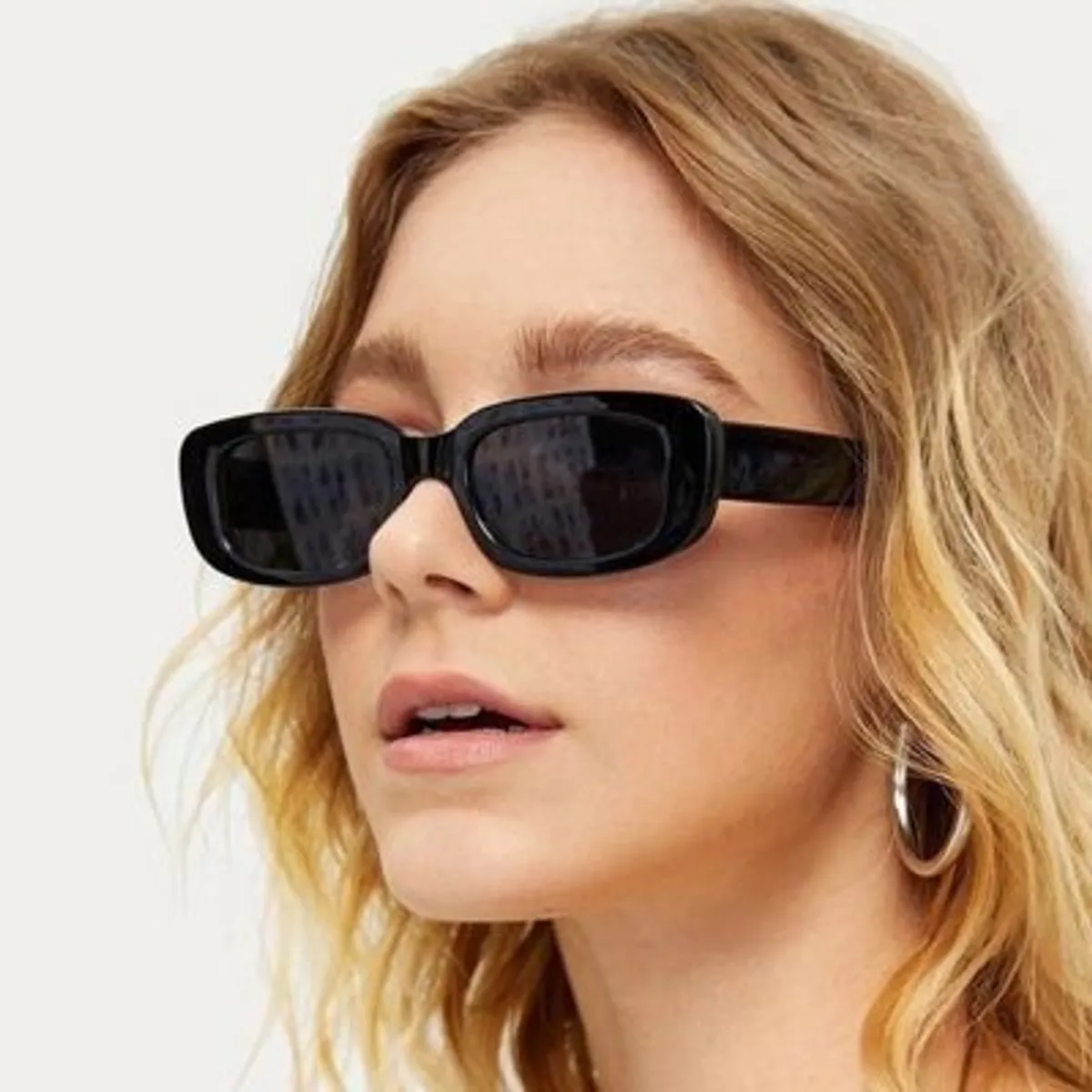 GENERICO - Gafas o lentes  de sol clasicas modelo retro color Negro-rec.