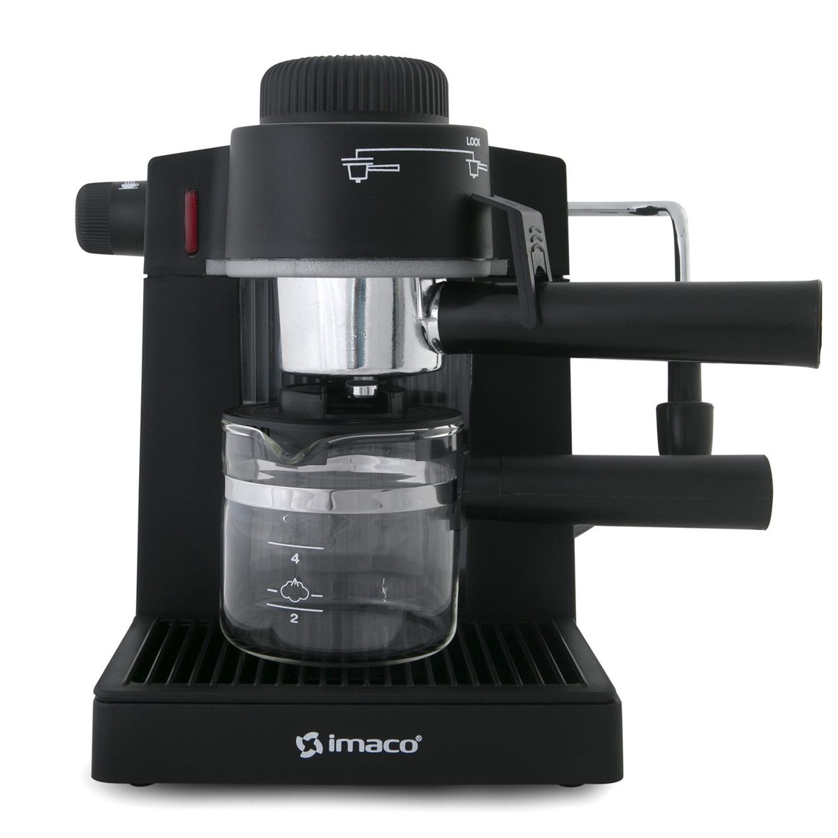 IMACO - Cafetera Expresso Imaco IECM5B 4 tazas