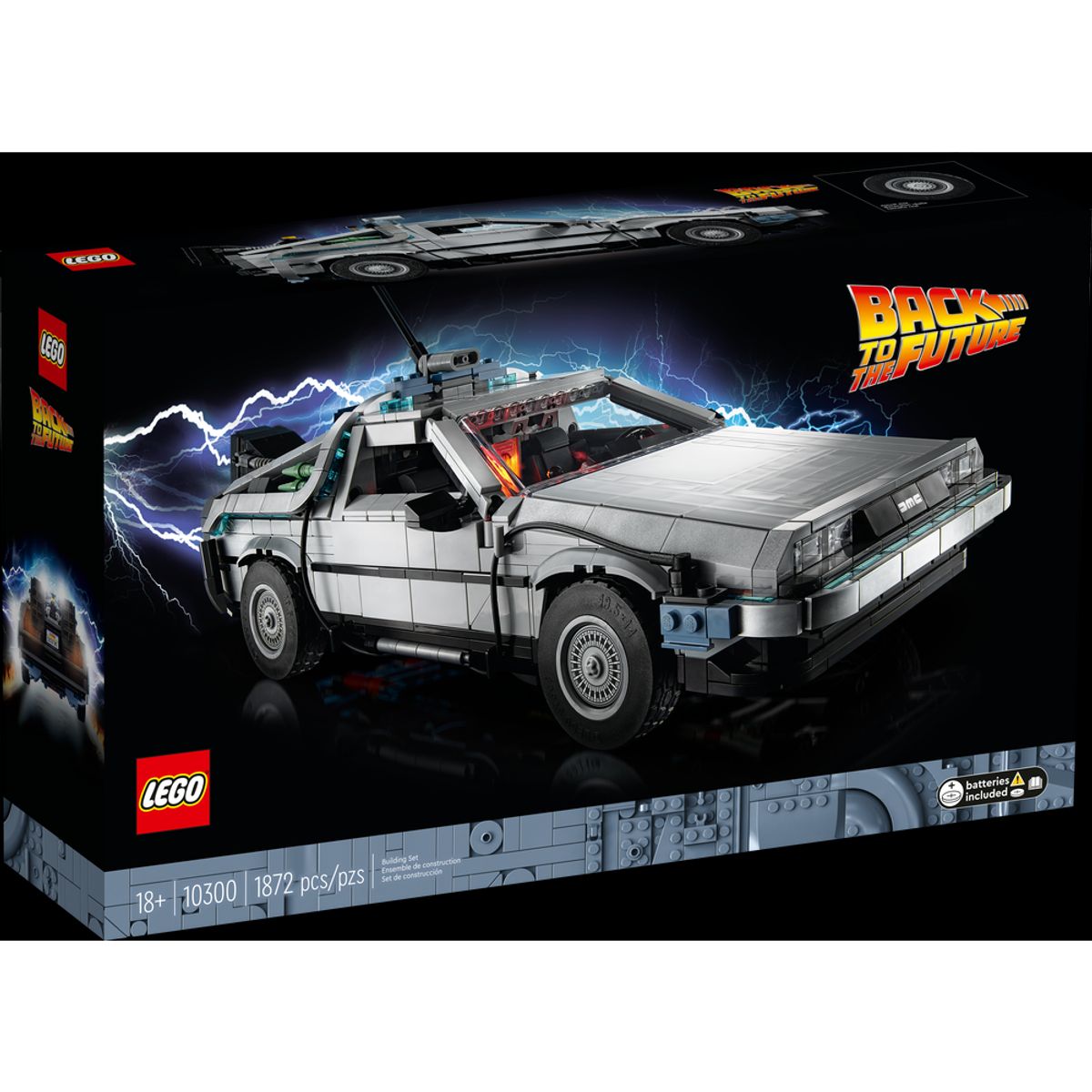 LEGO - LEGO 10300 Máquina del Tiempo de Regreso al Futuro