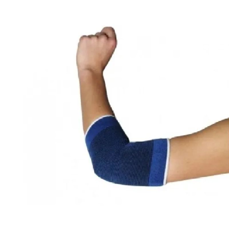 GENERICO - Codera deportiva soporte elasticada de ortopedia azul