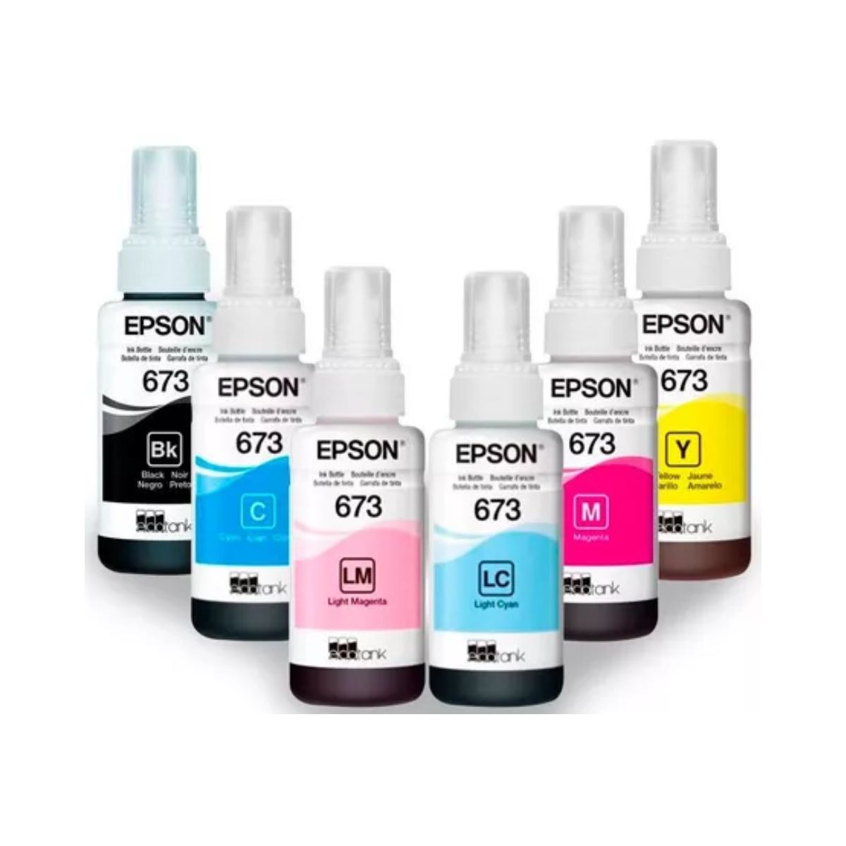 EPSON - Tinta Epson T673 Pack 4 Colores