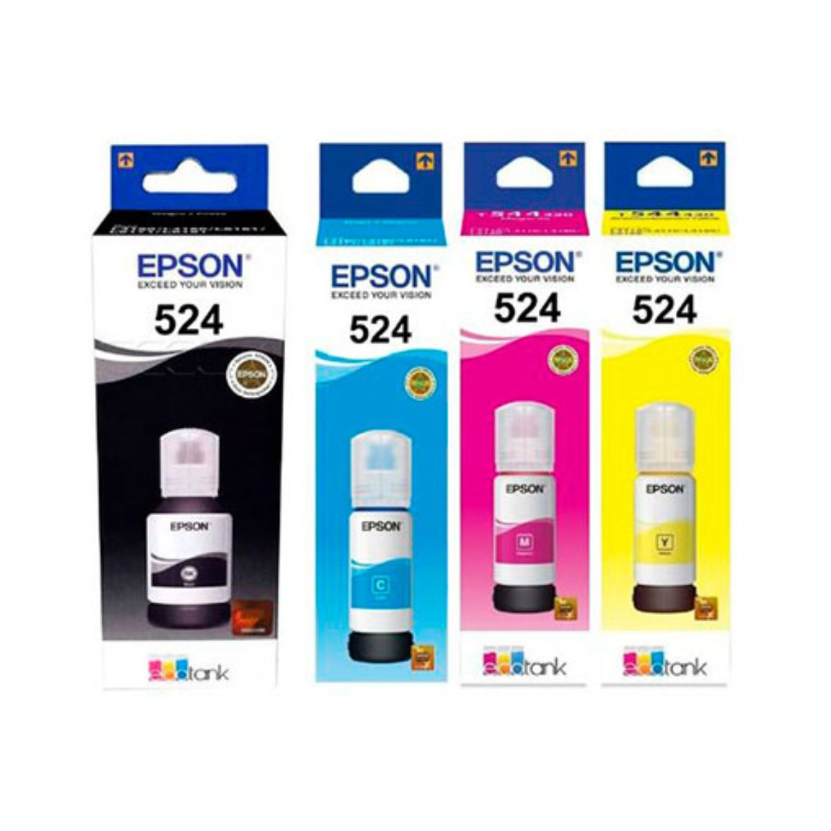 EPSON - Tinta Epson T524 Pack 4 Colores