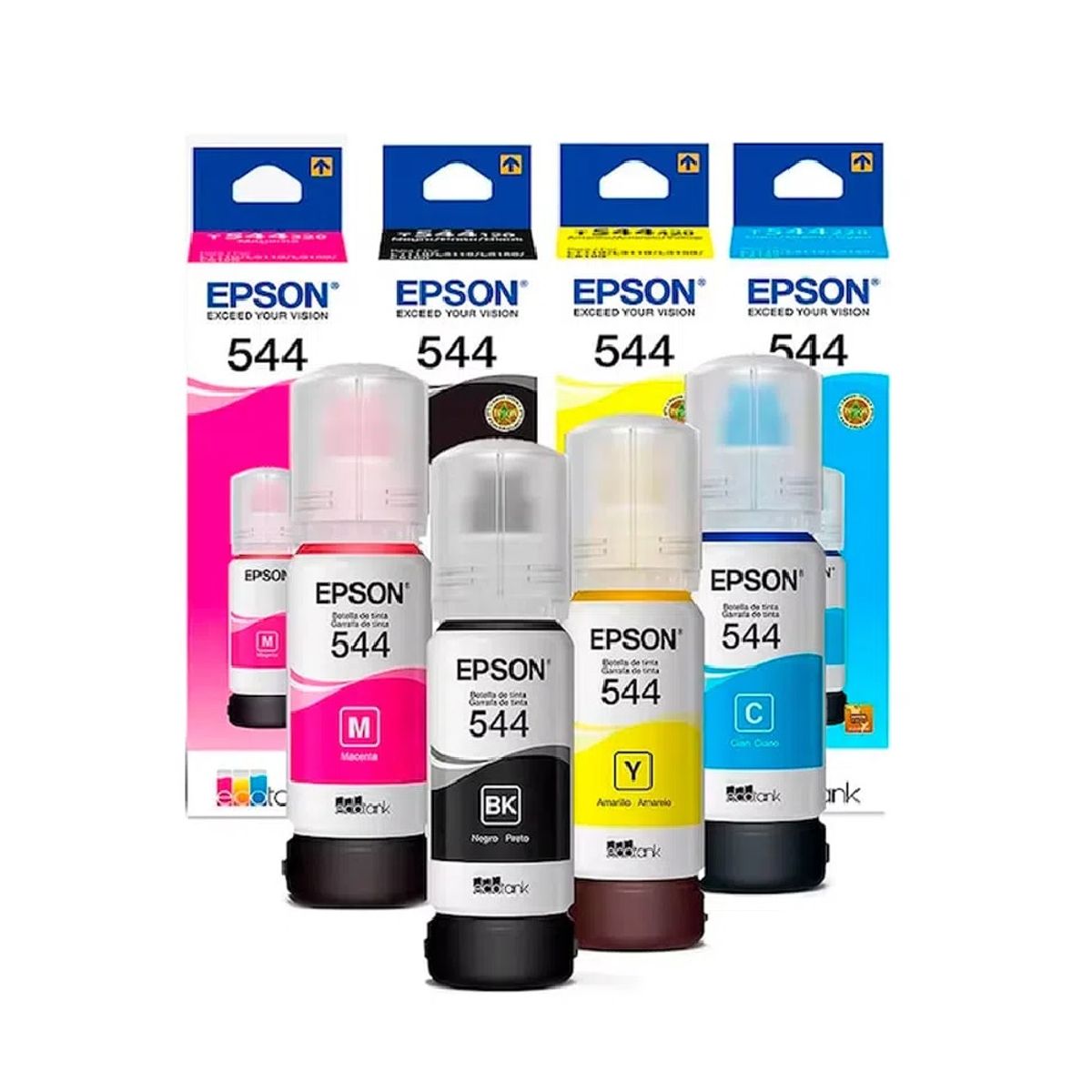 EPSON - Tinta Epson T544 Pack 4 Colores