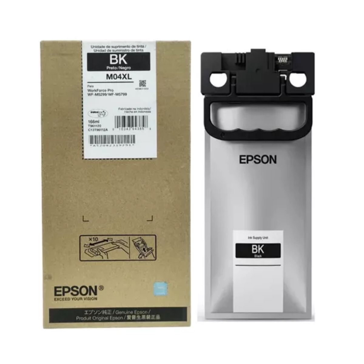 EPSON - Tinta Epson M04XL Negro T961120 - 166ml