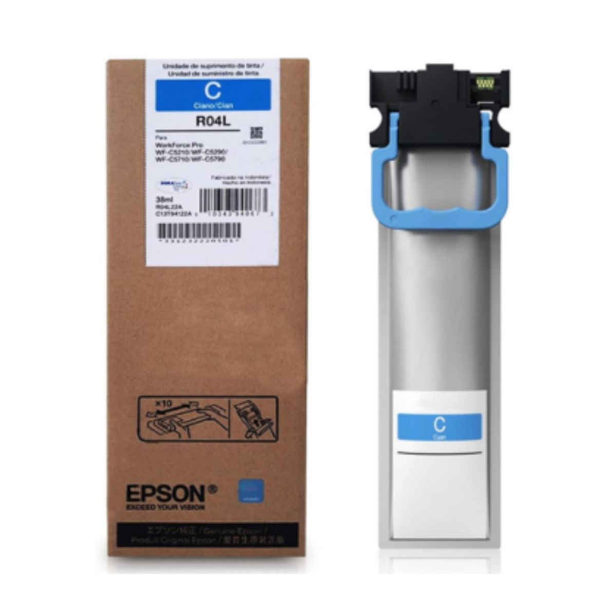 EPSON - Tinta Epson R04L Cian T941220 - 38ml
