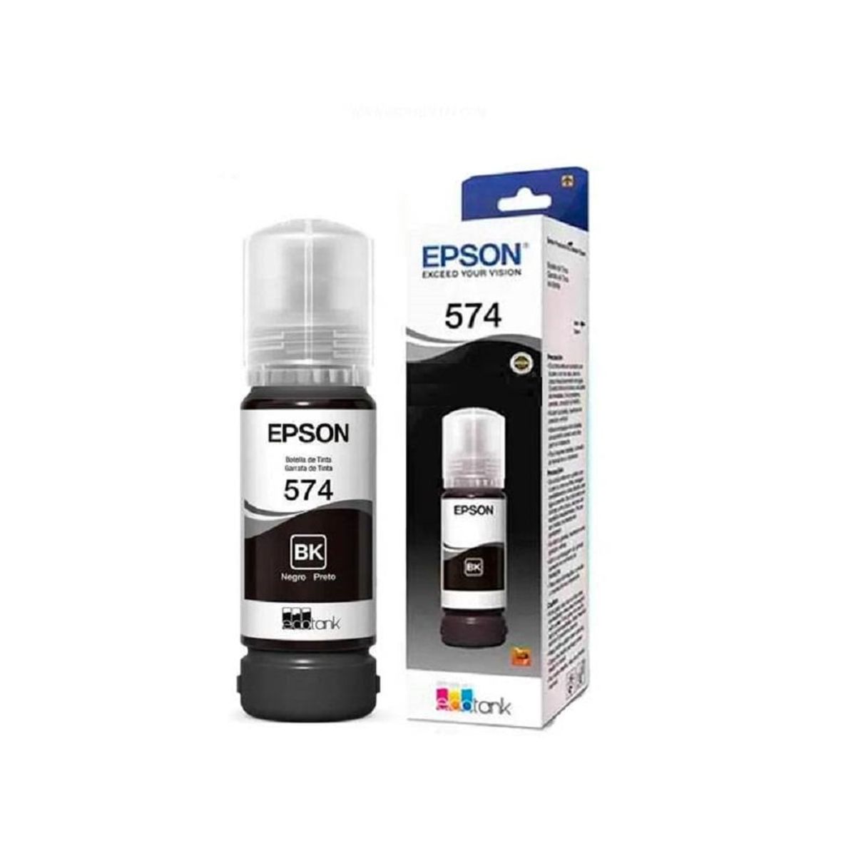 EPSON - Tinta Epson 574 Negro T574120 - 65ml