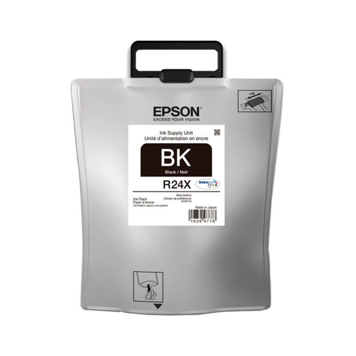 EPSON - Tinta Epson R24X Negro TR24X120 - 735ml