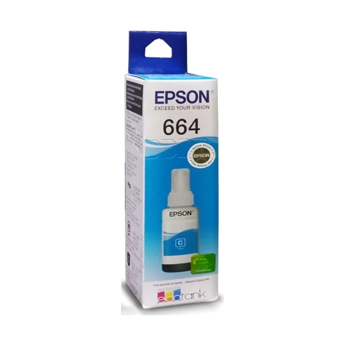 EPSON - Tinta Epson 664 Cian T664220 - 70ml