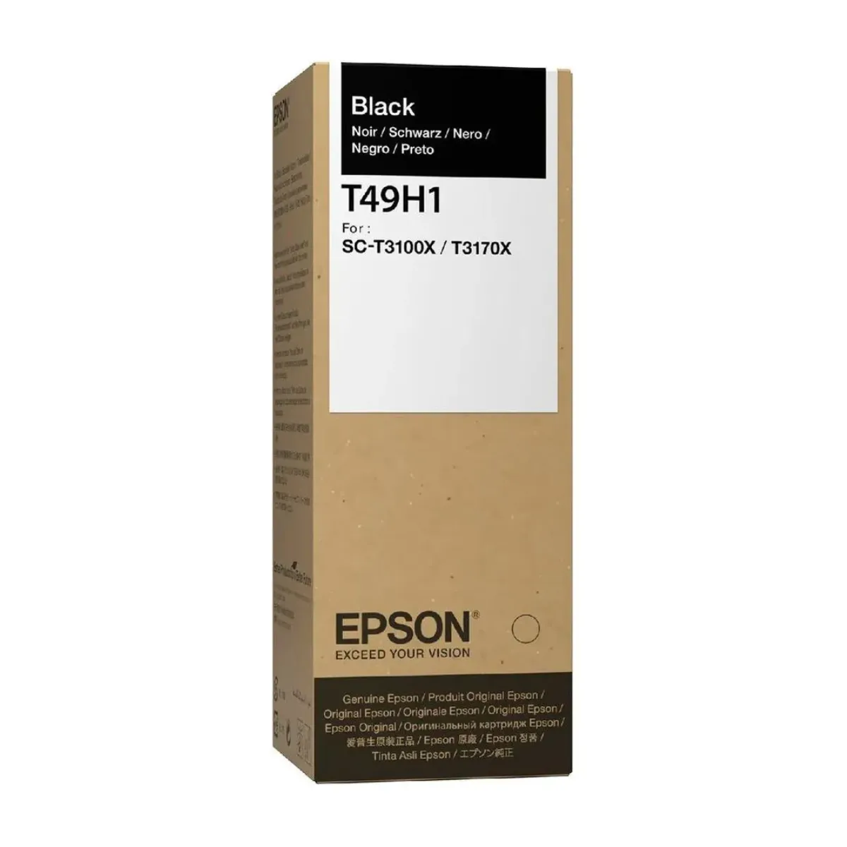 EPSON - Tinta Epson T49H1 Negro T49H100 - 140ml