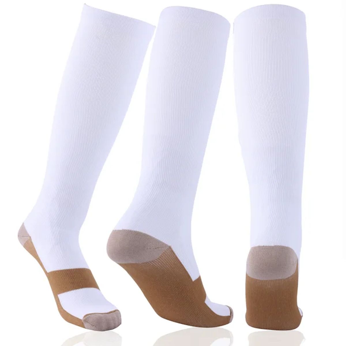 GENERICO - Medias De Compresión Unisex Cobre - El Par