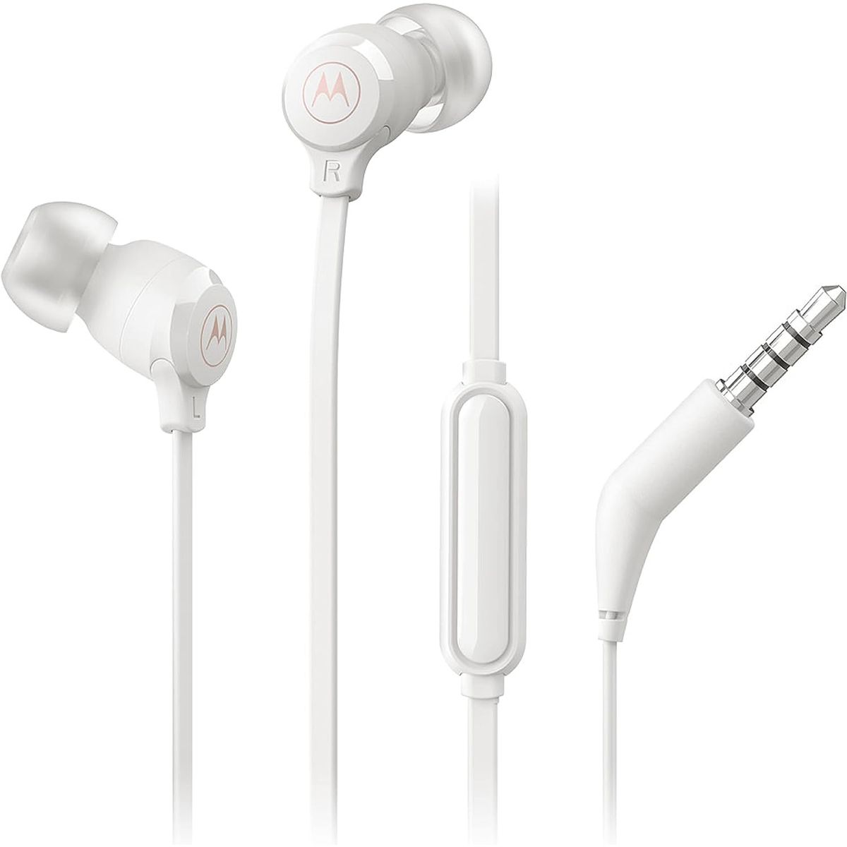MOTOROLA - Audífonos Motorola IN EAR Wired C-Micro Earbuds 3-S - Blanco