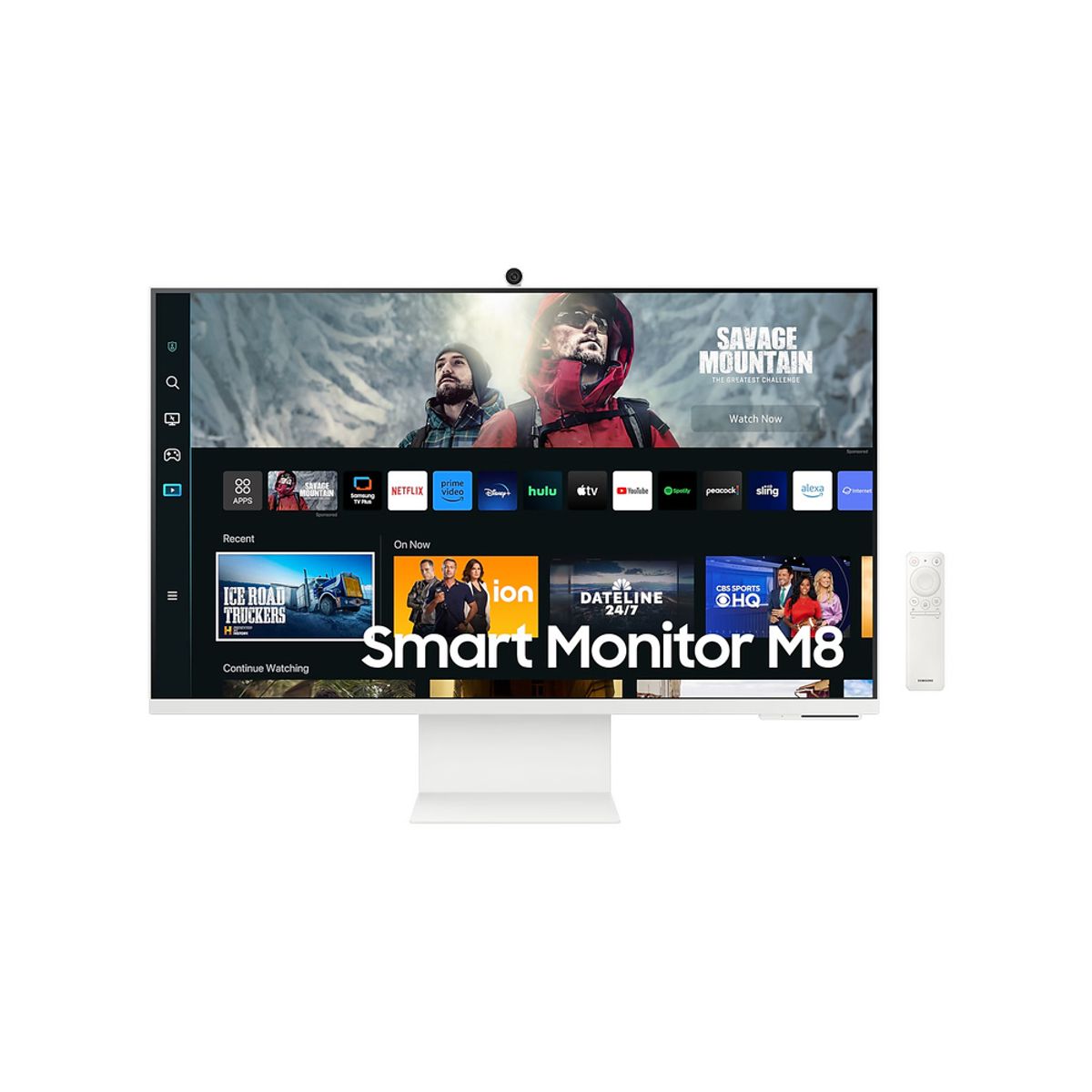SAMSUNG - Monitor SMART Samsung 32CM801 32' UHD WIFI BLUETOOTH WEBCAM  PARLANTES
