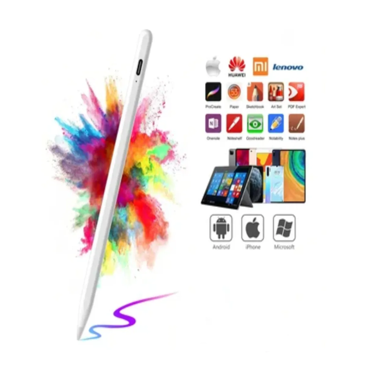 OEM - Pencil UNIVERSAL para Tablets iPads y celulares