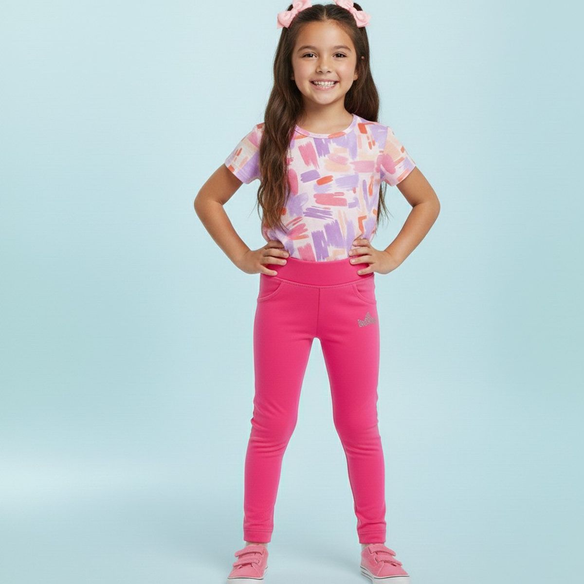 GENERICO - Leggins Para Niña Corona