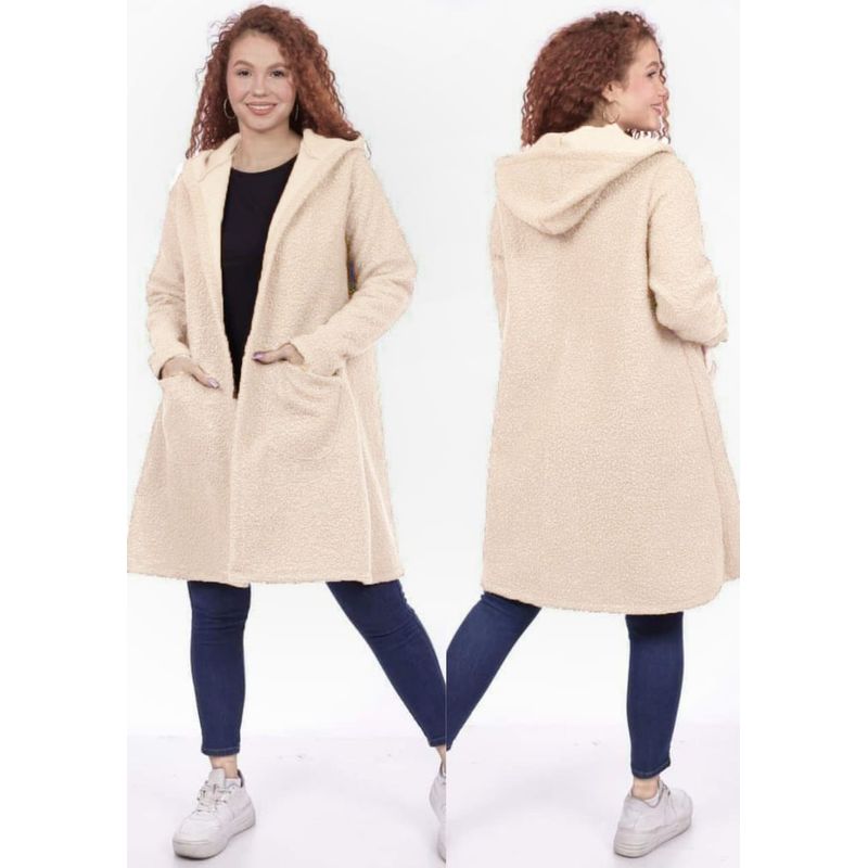 GENERICO - SACO  PAÑO CARNERO DAMA MUJER