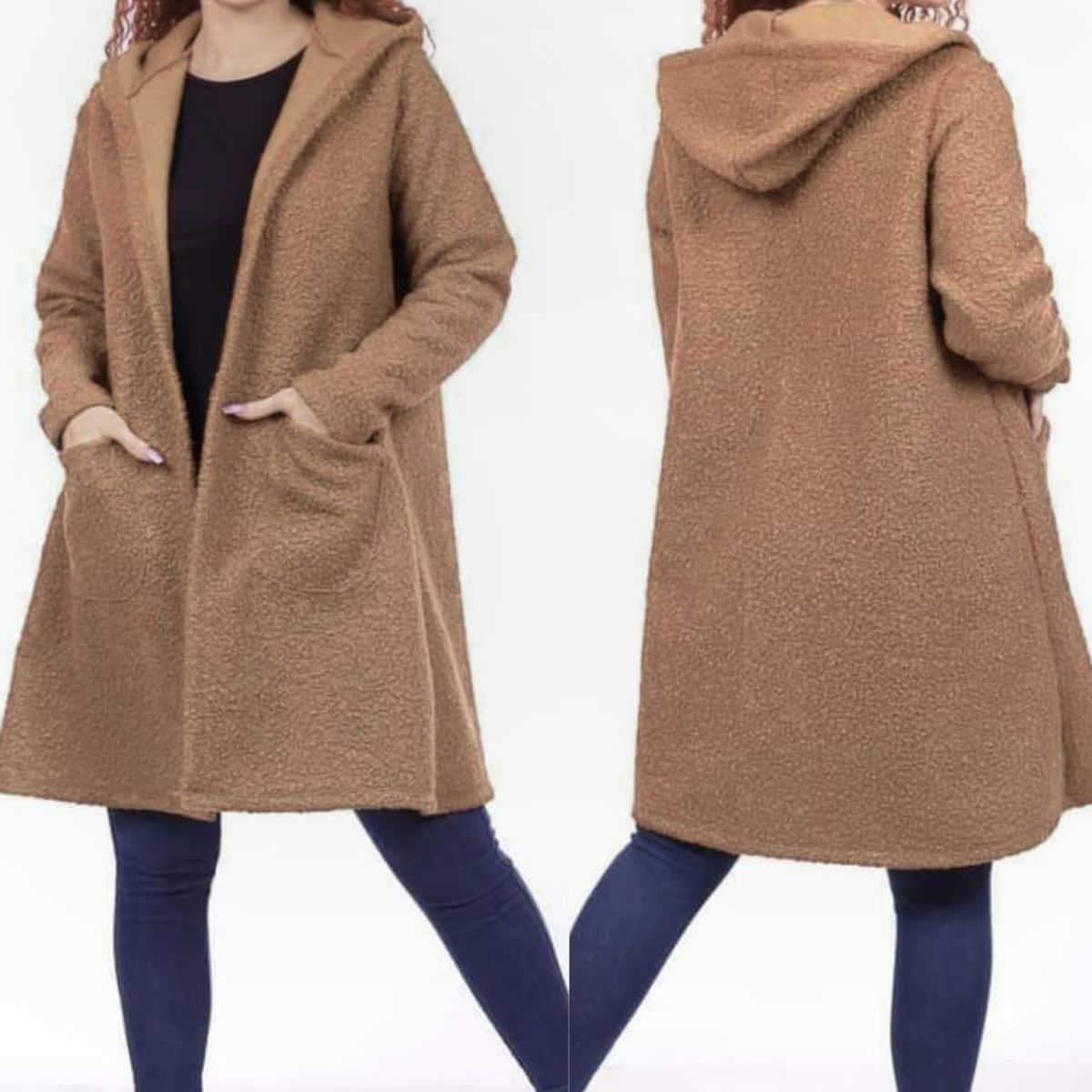 GENERICO - SACO  PAÑO CARNERO DAMA MUJER