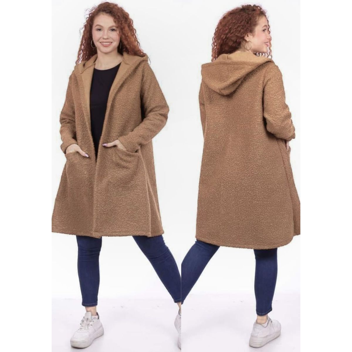 GENERICO - SACO  PAÑO CARNERO DAMA MUJER